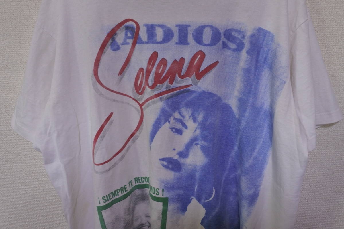 90's Selena Quintanilla-Perez Amor Prohibido Vintage Tee size L USA製 セレーナ Tシャツ ビンテージ_画像6