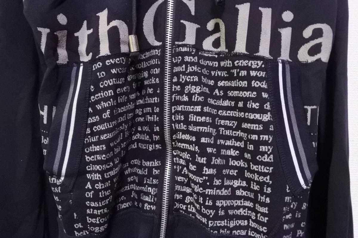 John Gallano Archive Hoodie size M ジョンガリアーノ スウェット パーカー ギリシャ製 アーカイブ