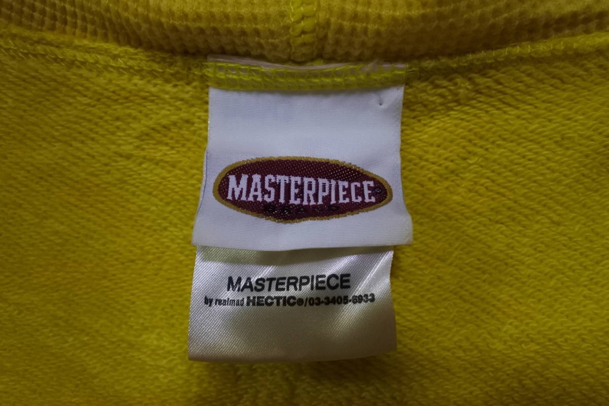 00's MASTERPIECE SAMPLE Hoodie size L マスターピース スウェット パーカー 総柄_画像6