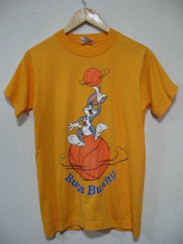 人気の春夏 Vintage Bunny Bugs JAM SPACE Bros. Warner 90's Tee