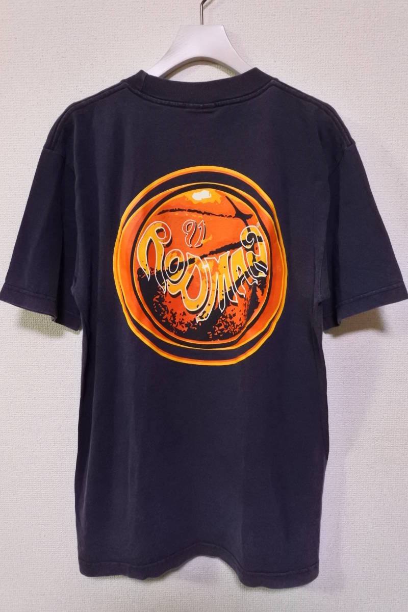 90's CONVERSE DENNIS RODMAN Vintage Tee size M USA製 コンバース ロッドマン Tシャツ 墨黒 ビンテージ