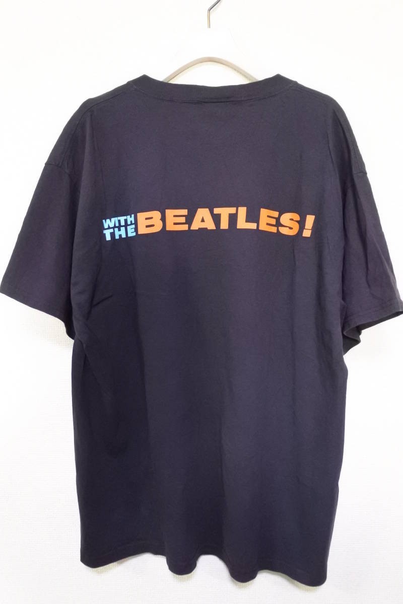 00's WITH THE BEATLES Apple Corps LTD. DELTA Tee size L ビートルズ アルバムジャケット Tシャツ_画像9