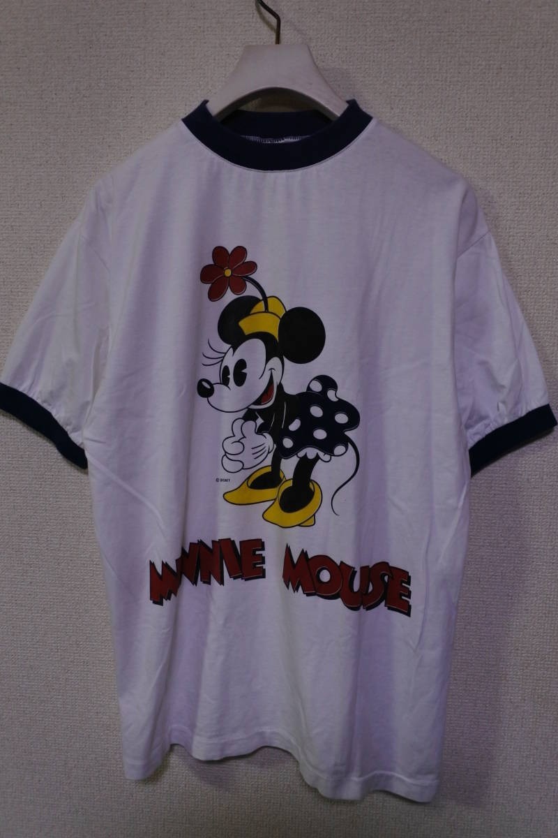 70´s-80´s MICKY MOUSE CLUB Vintage Tee size M ディズニー ミニーマウス リンガー Tシャツ ビンテージ