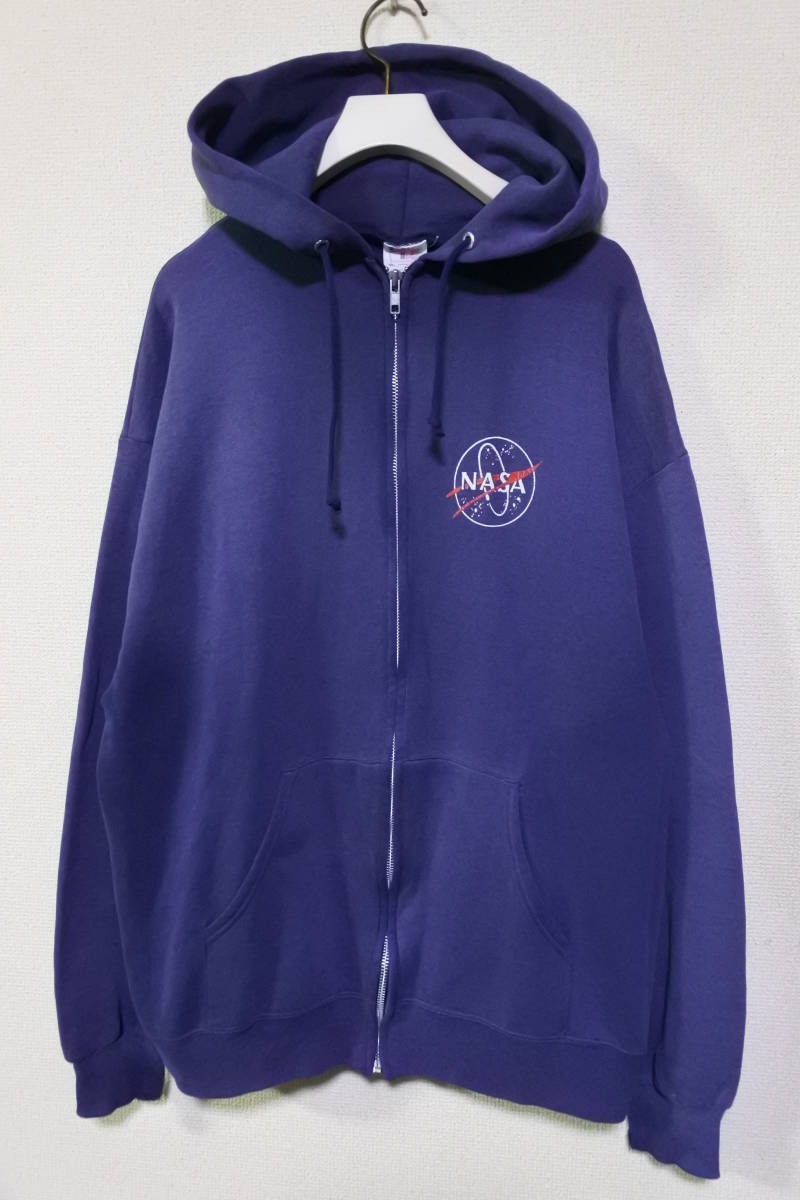 80's-90's College House NASA Vintage Hoodie size L USA製 アメリカ航空宇宙局 パーカー ビンテージ