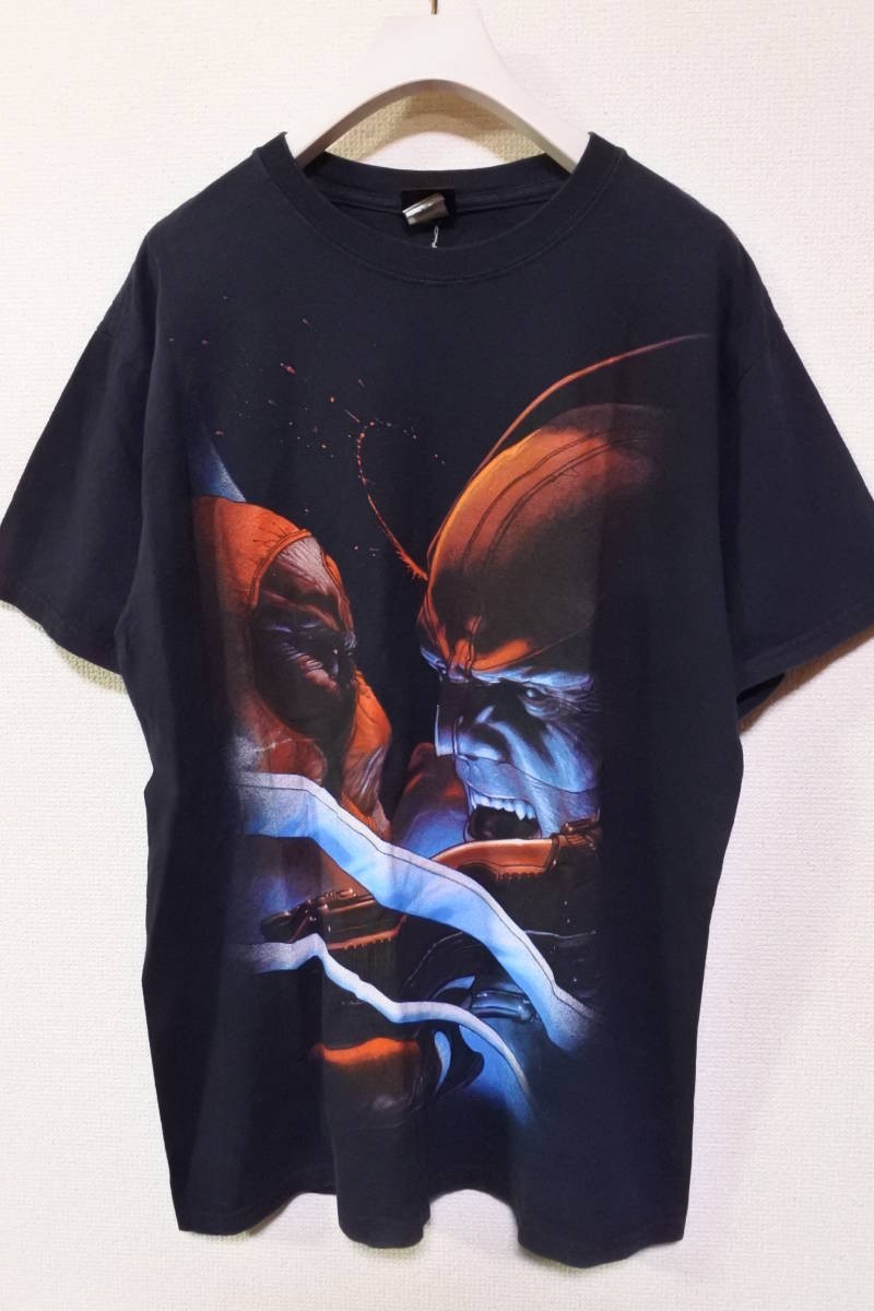 オンラインショップ】 Marvel ENGINE MAD 00's X-Men ブラック Tシャツ