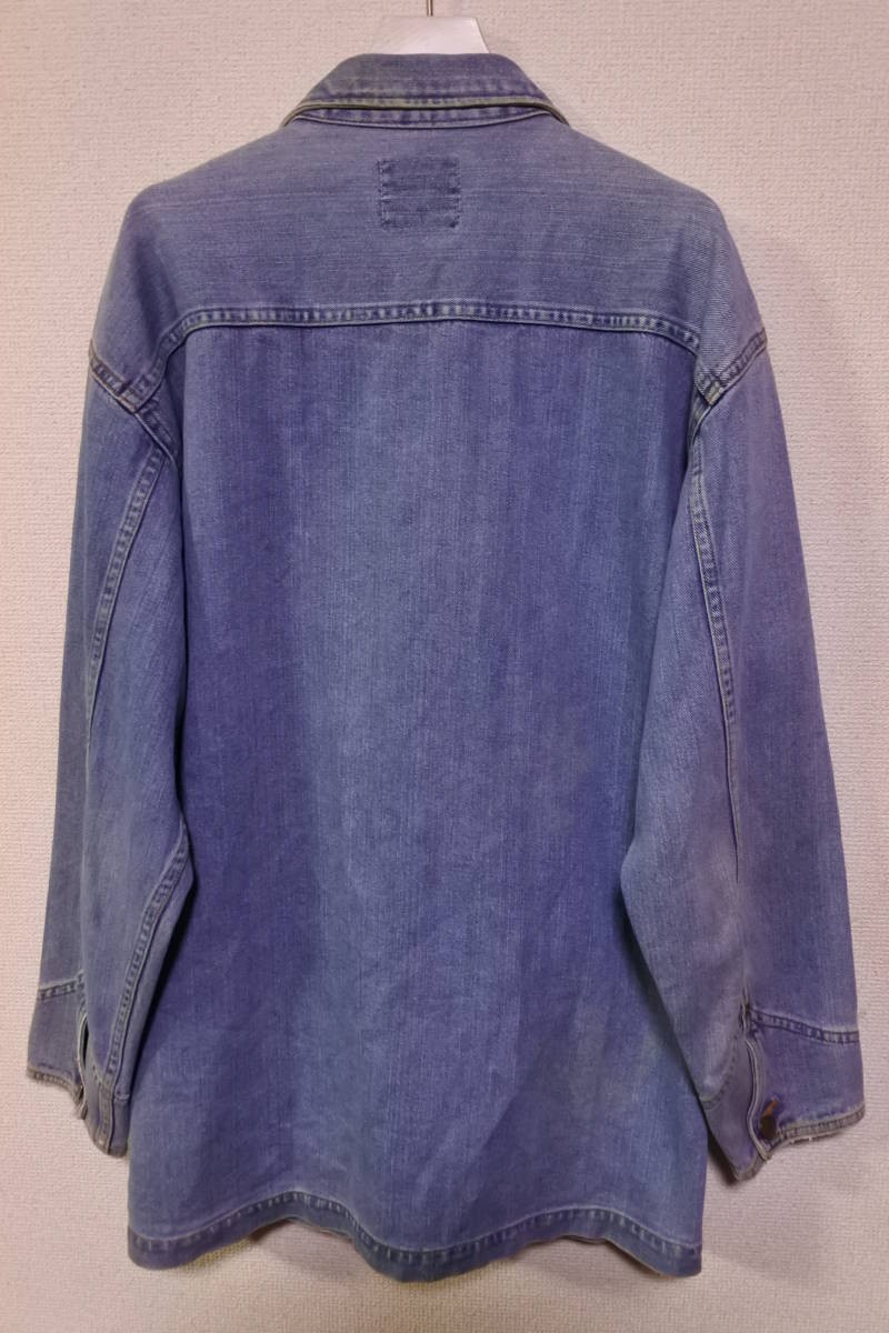 LADY Wrangler BLUE BELL Wrangler blue bell Denim coverall jacket size M-L made in Japan indigo dyeing 