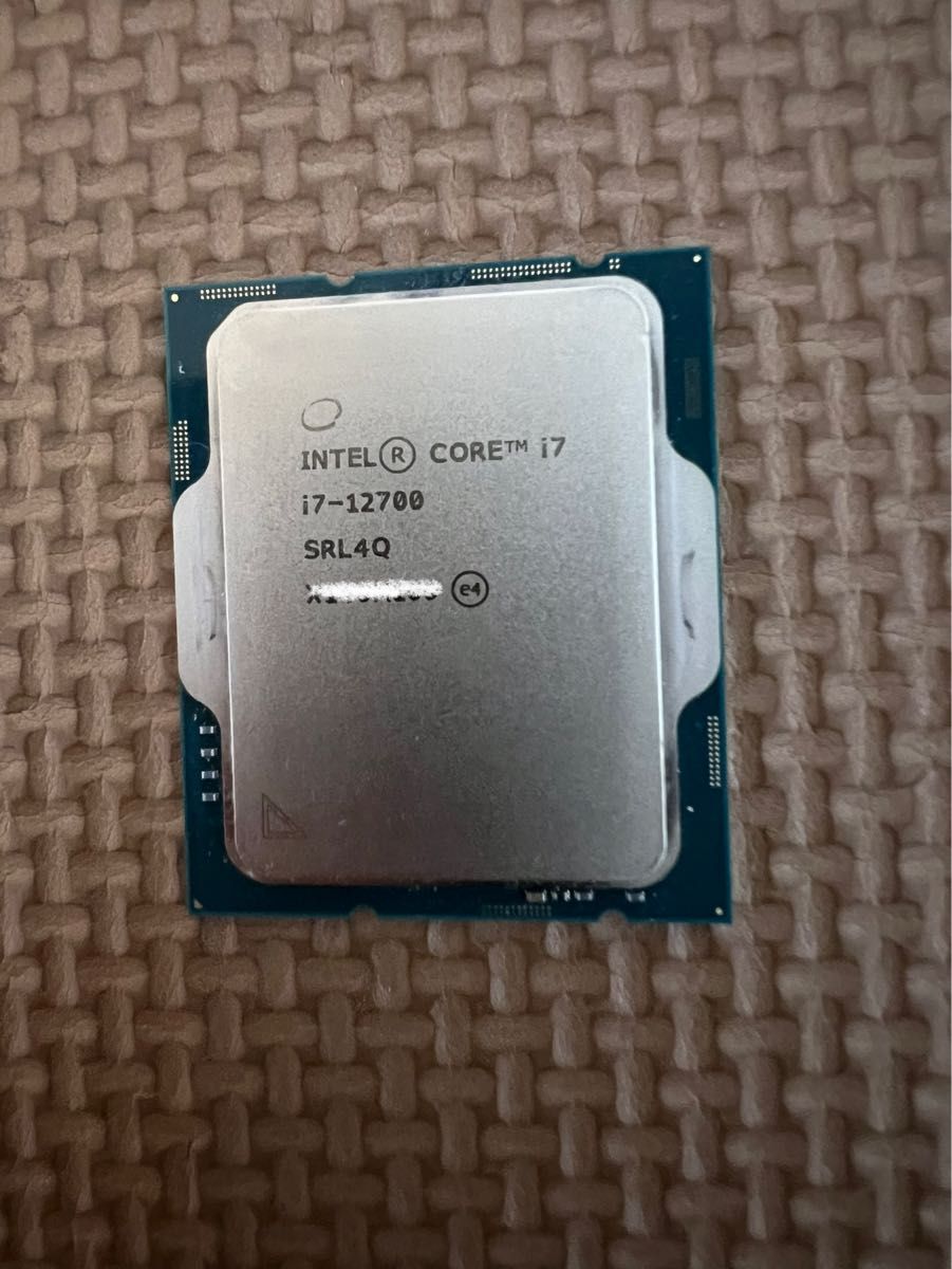 メール便送料無料05 動作確認済 Core i7-12700 第12世代 インテル