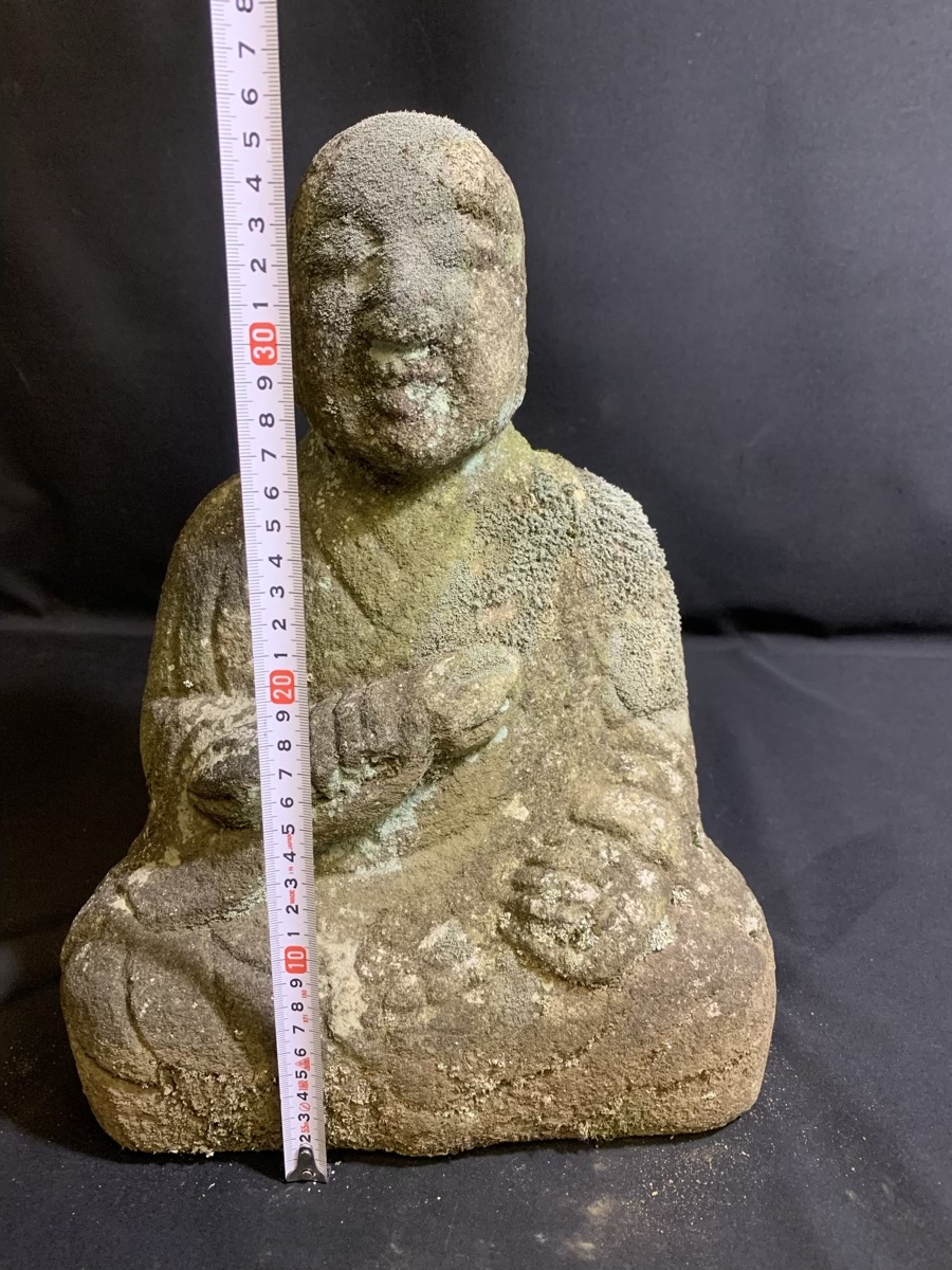弘法大師空海上人」時代石仏石像僧侶仏像彫刻置物インテリア仏具骨董品