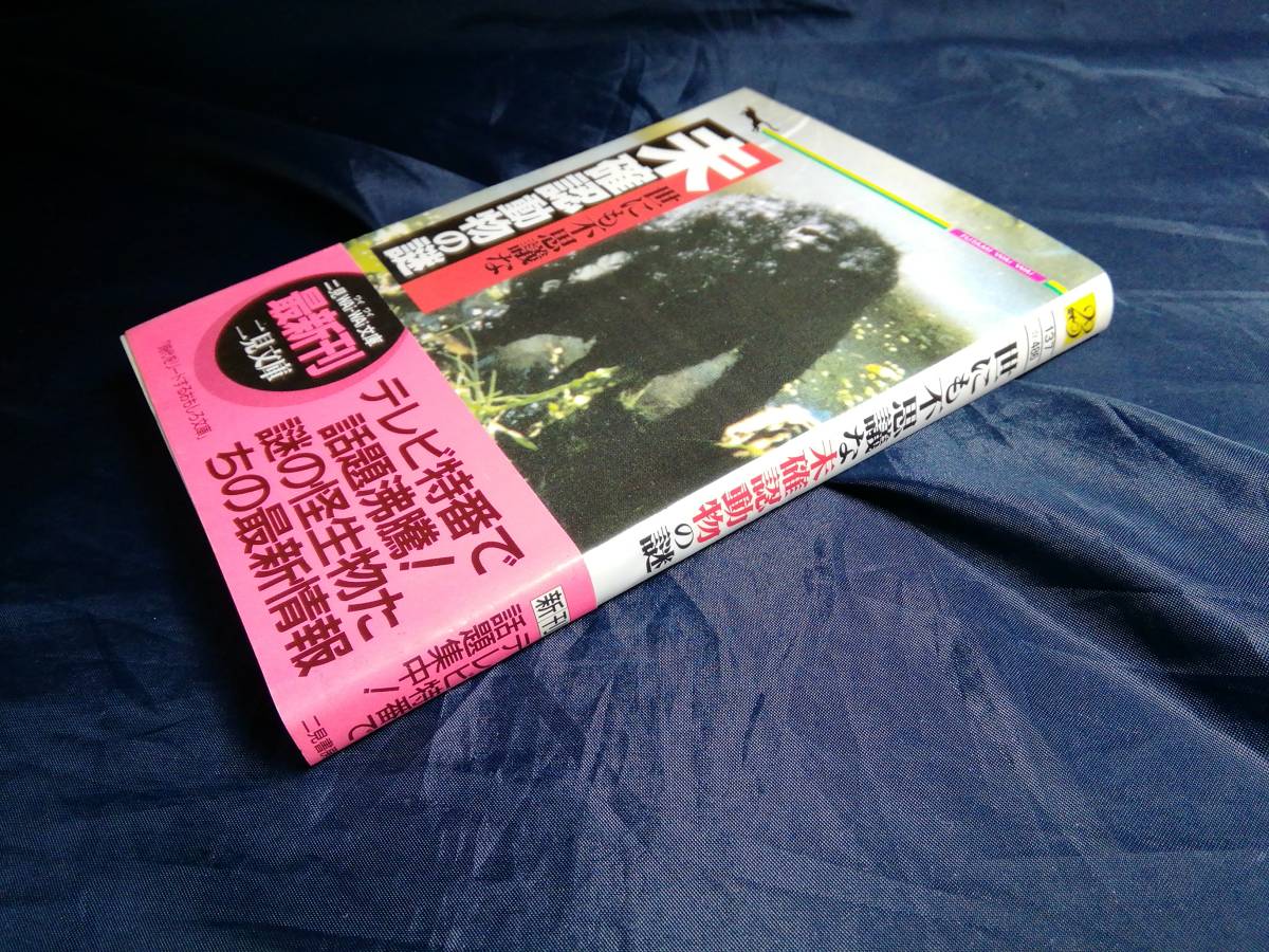 G⑥世にも不思議な未確認動物の謎　1997年初版　二見書房_画像3