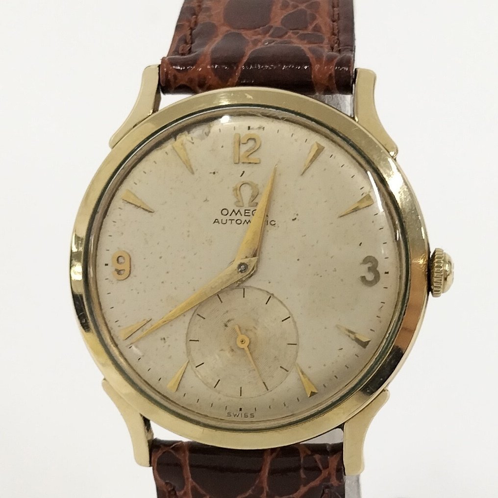 わらず ○オメガ OMEGA スモールセコンド メンズ腕時計 自動巻き