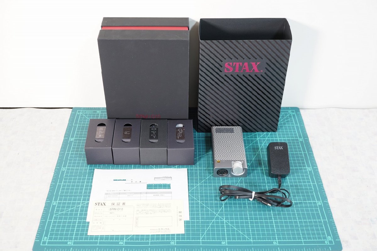 STAX スタックス SRM-D10 DAC搭載型イヤースピーカー専用ポータブル