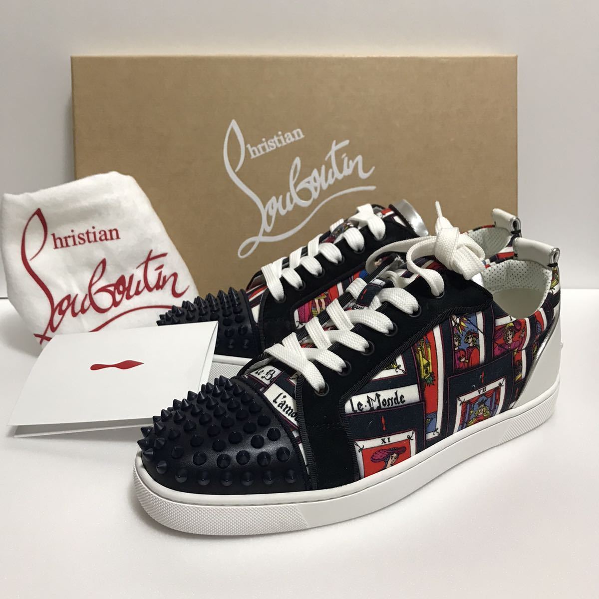 Christian Louboutin/スリッポン ルブタン 25.5cm citerol.com.br