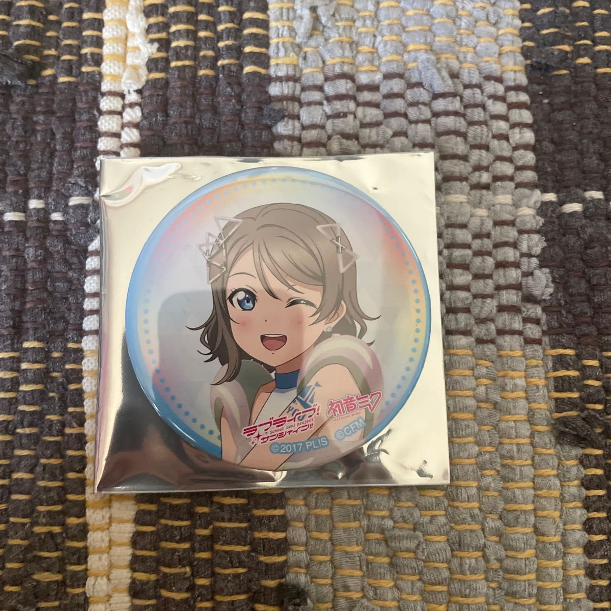 ラブライブ Aqours 渡辺曜 ホワイトデー 缶バッジ ガチャ|PayPayフリマ
