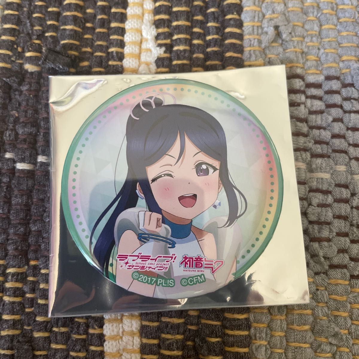 ラブライブ Aqours 松浦果南 ホワイトデー 缶バッジ ガチャ|PayPayフリマ