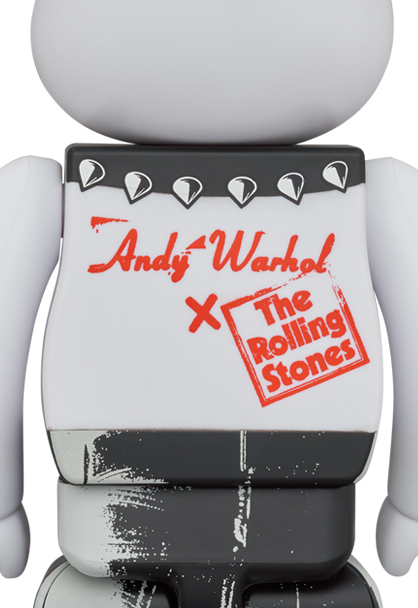 BE@RBRICK The Rolling Stones & Sticky Fingers Design Ver. 100％ & 400％　Andy Warhol × The Rolling Stones　ローリングストーンズ_画像2