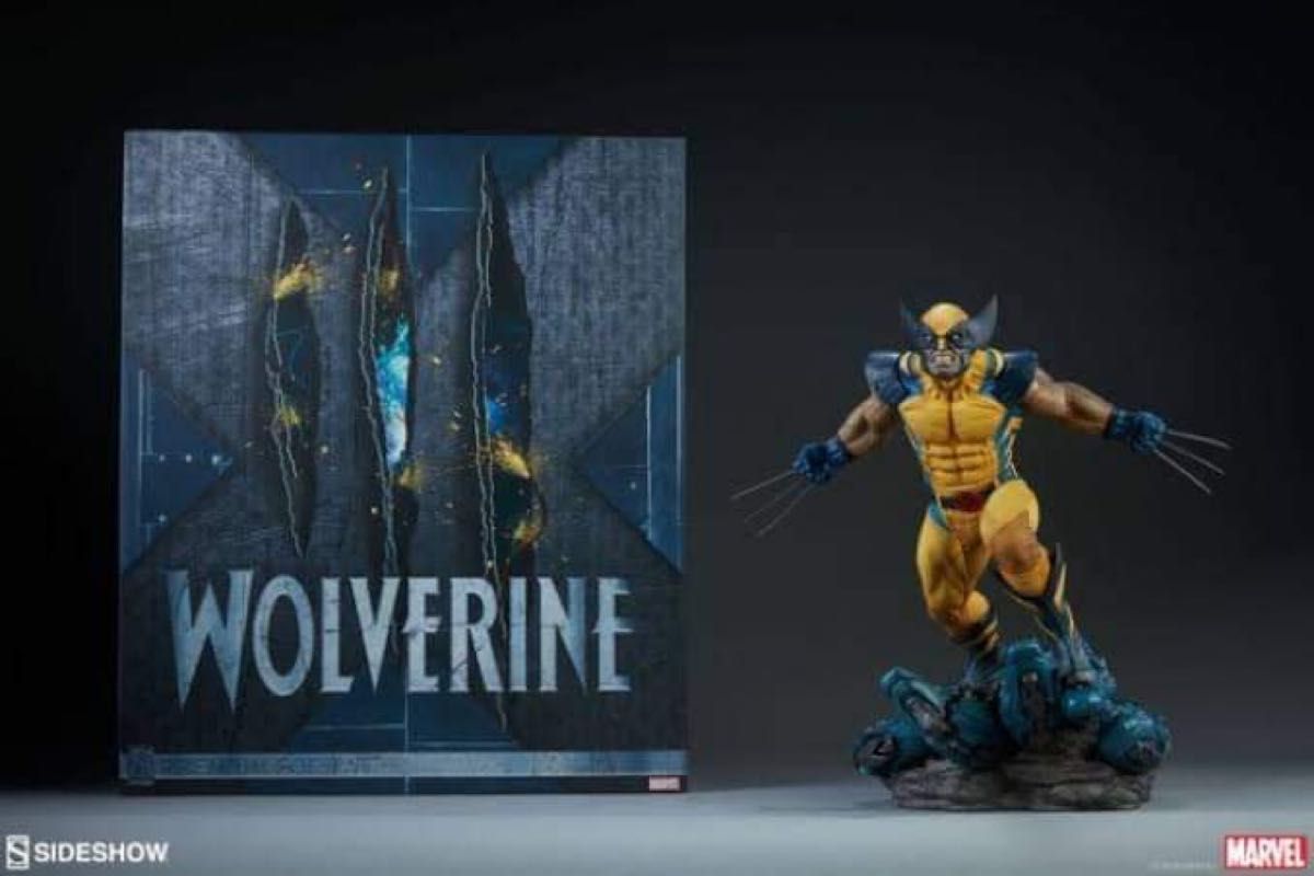 人気商品】 Sideshow DRAGON メタルビルド METAL SCALE wolverine 1/4