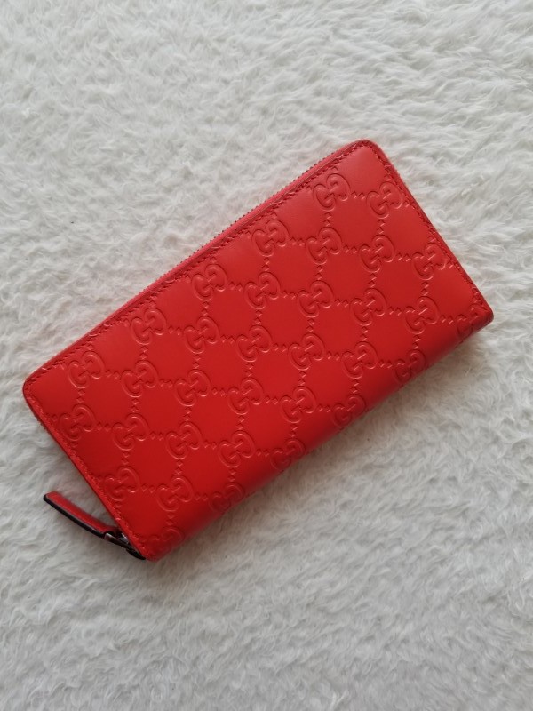 新品 GUCCI グッチ シグネチャー ジップ アラウンド ウォレット 長財布