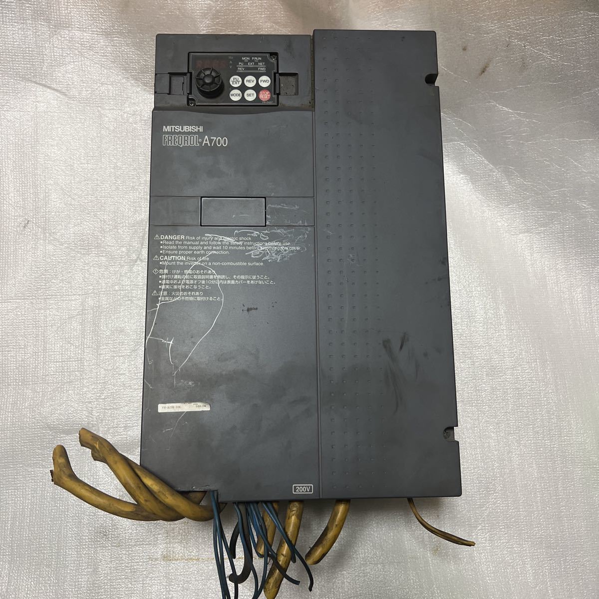 希少品・即日発送・保証付 三菱電機 FR-A720-3.7K インバーター