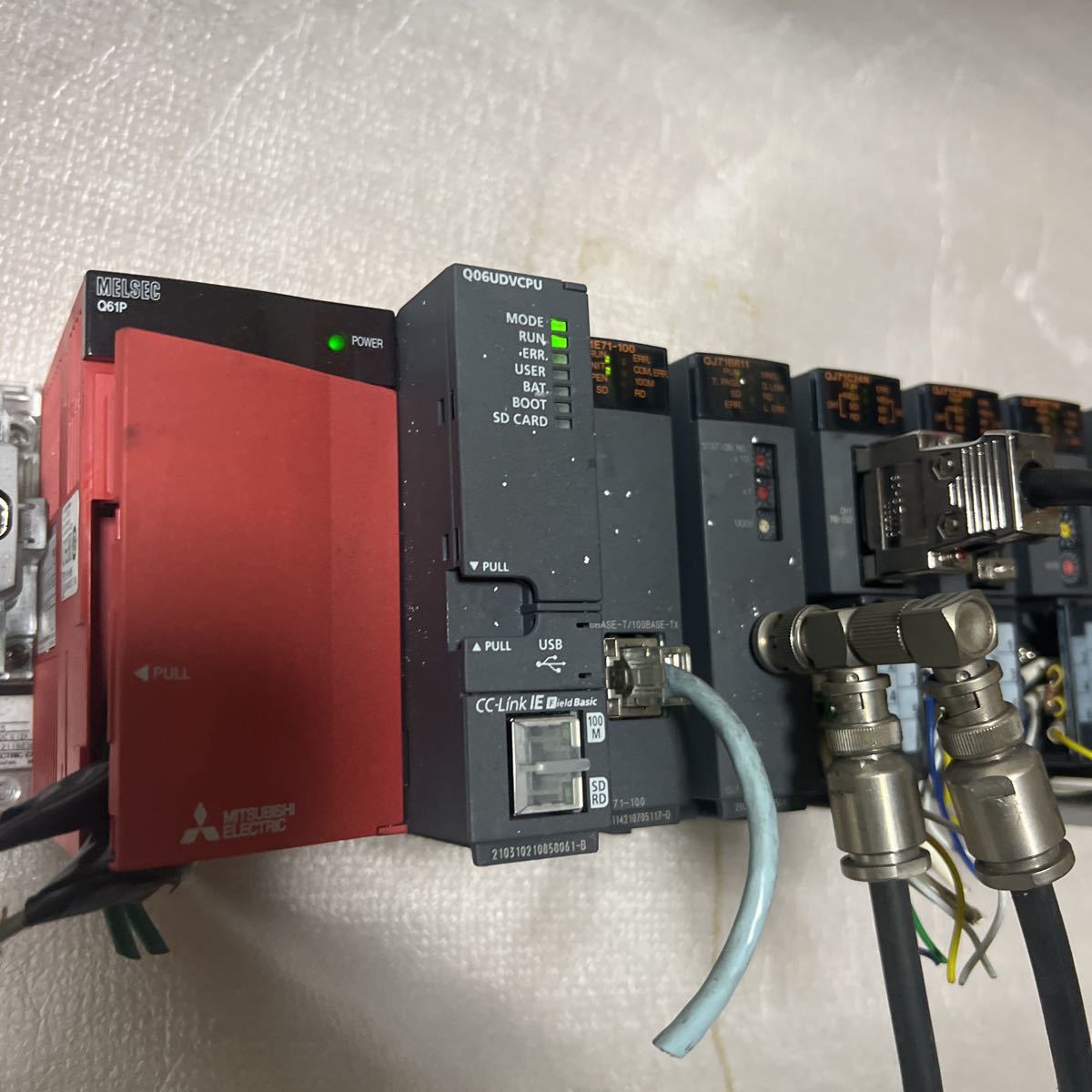 23800円 三菱シーケンサー Q06UDVCPU QJ71E71-100 23800円 三菱シーケンサー Q06UDVCPU QJ71E71-100