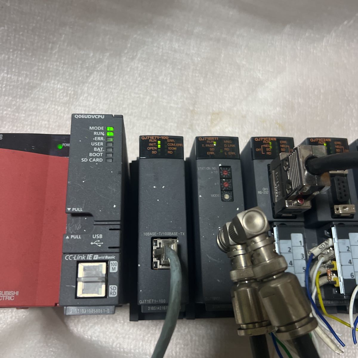 23800円 三菱シーケンサー Q06UDVCPU QJ71E71-100 23800円 三菱シーケンサー Q06UDVCPU QJ71E71-100