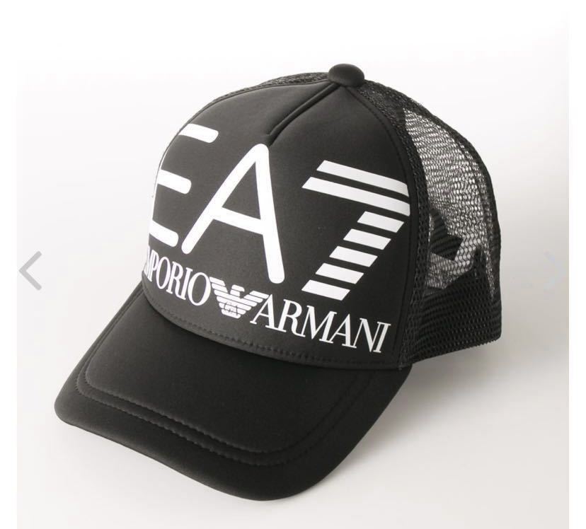 EMPORIO*ARMANI*i-e- seven EA7 большой Logo * колпак * новый товар!