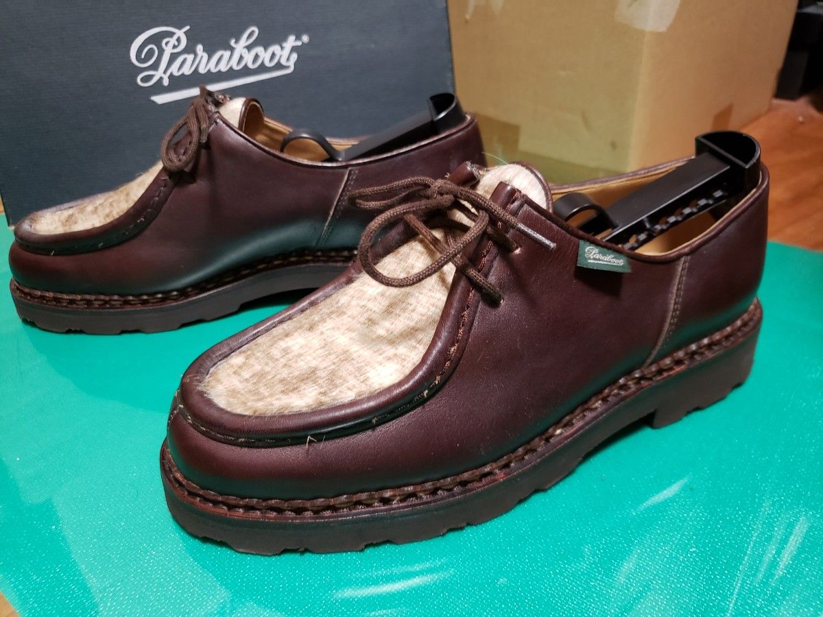 極美品】パラブーツ Michael ミカエル ポニー ブラウン 41