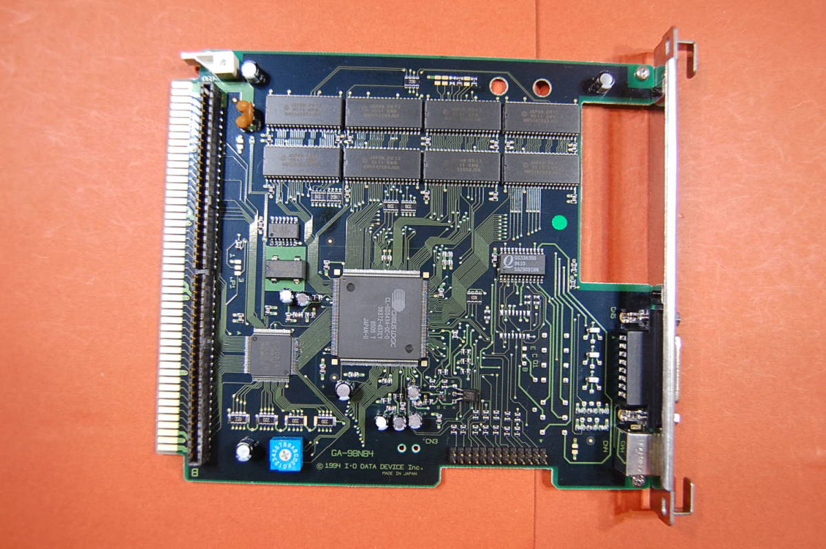 PC98 Cバス用 グラフィックアクセラレータボード IODATA GA-98NB4 動作未確認 現状渡し ジャンク扱いにて　R-142 1123 _画像1