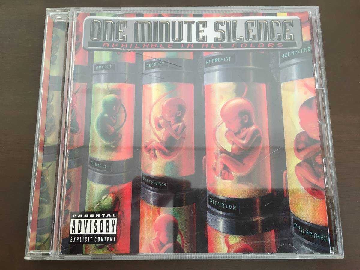 CD/ONE MINUTE SILENCE　AVAILABLE IN ALL COLORS/【J1】 /中古_画像1