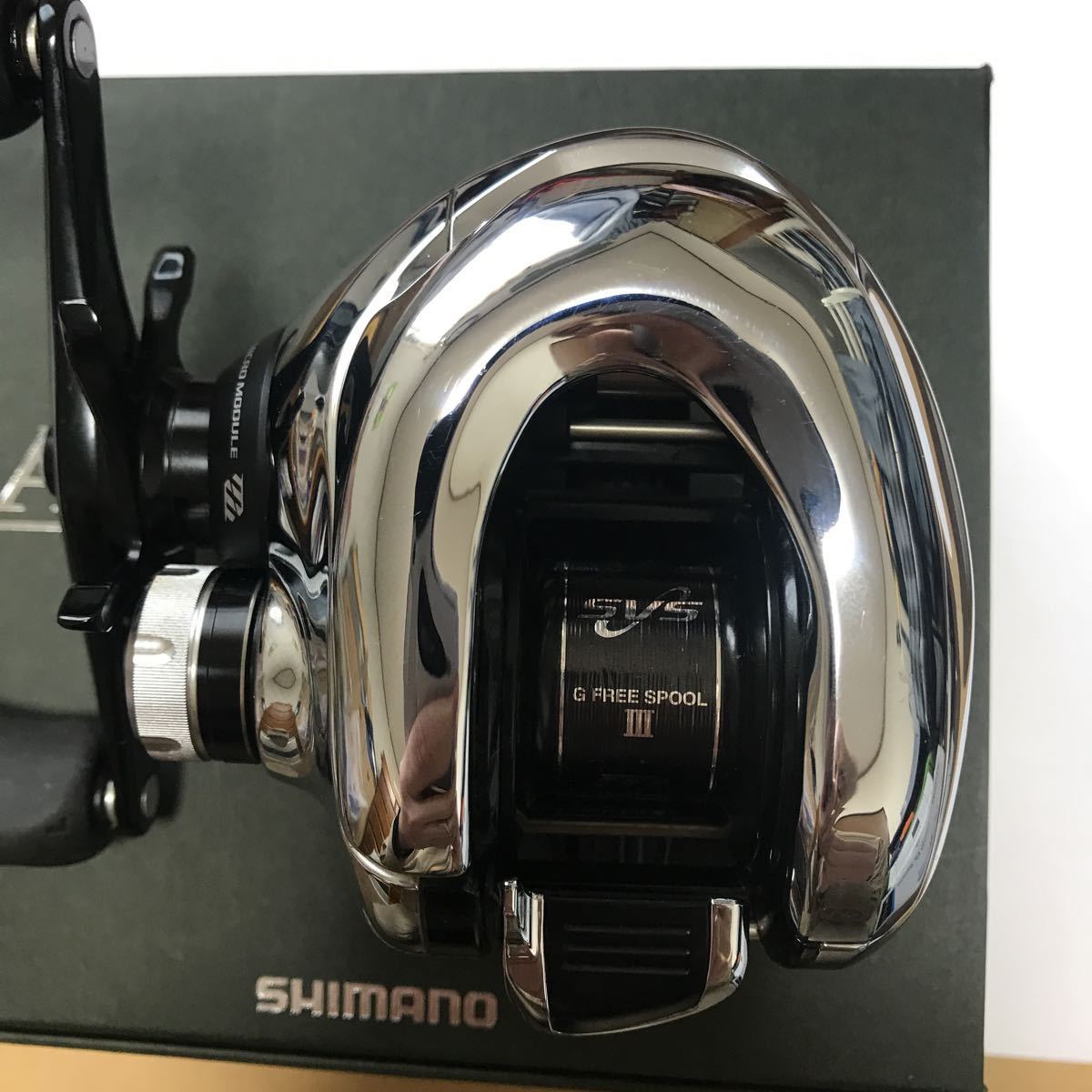 シマノ 12アンタレスHG 左巻き レフトハンドル 付属品全部あり-