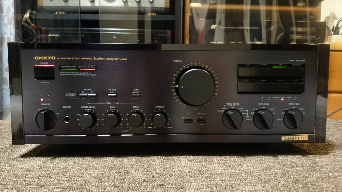 ONKYO Integra A-819XX 『整備動作品 保証あり』 オンキョー