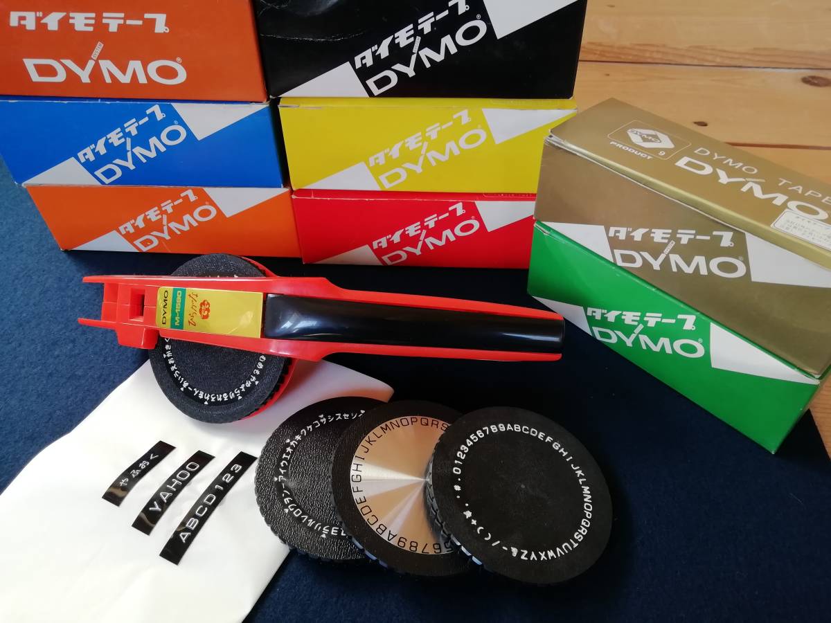 DYMO初期化型】ローバーズ テープライター ROOVERS DYMO ダイモ DYMO初期化型】ローバーズ テープライター ROOVERS DYMO ダイモ