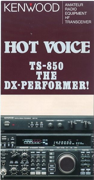 KENWOOD ケンウッド アマチュア無線機 HFトランシーバー TS-850