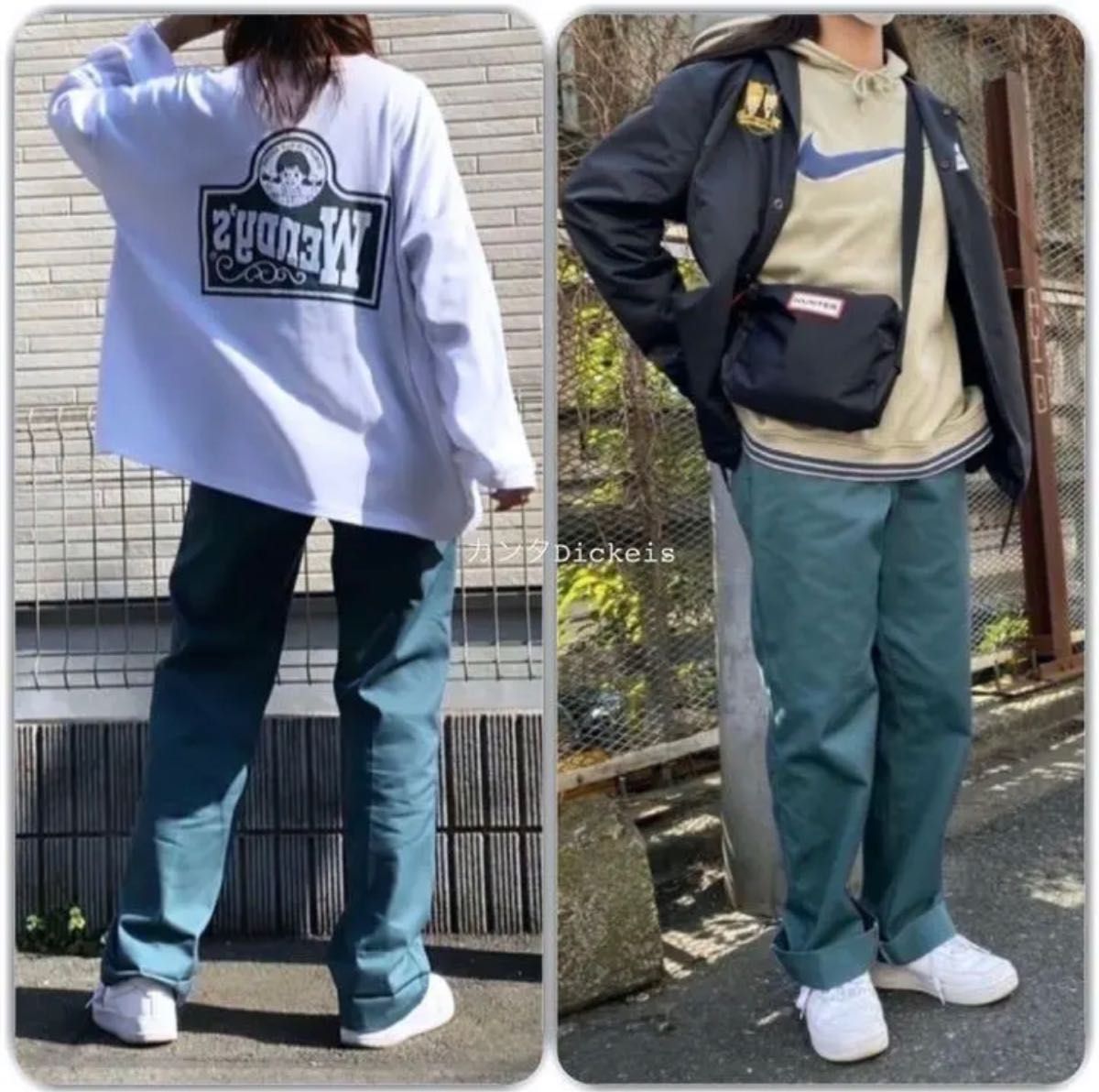 新品】30×32 リンカーングリーン ディッキーズ 874 ワークパンツ