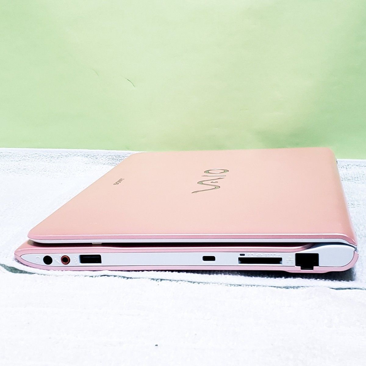 カーキ×インディゴ ☆大人気VAIO☆高画質GeForce☆爆速SSD☆大画面