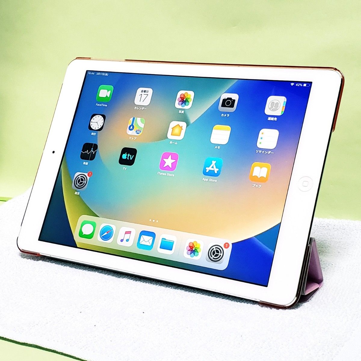 ☆ケース付き☆大画面9.7インチ☆良品☆Apple iPad Air☆ ①