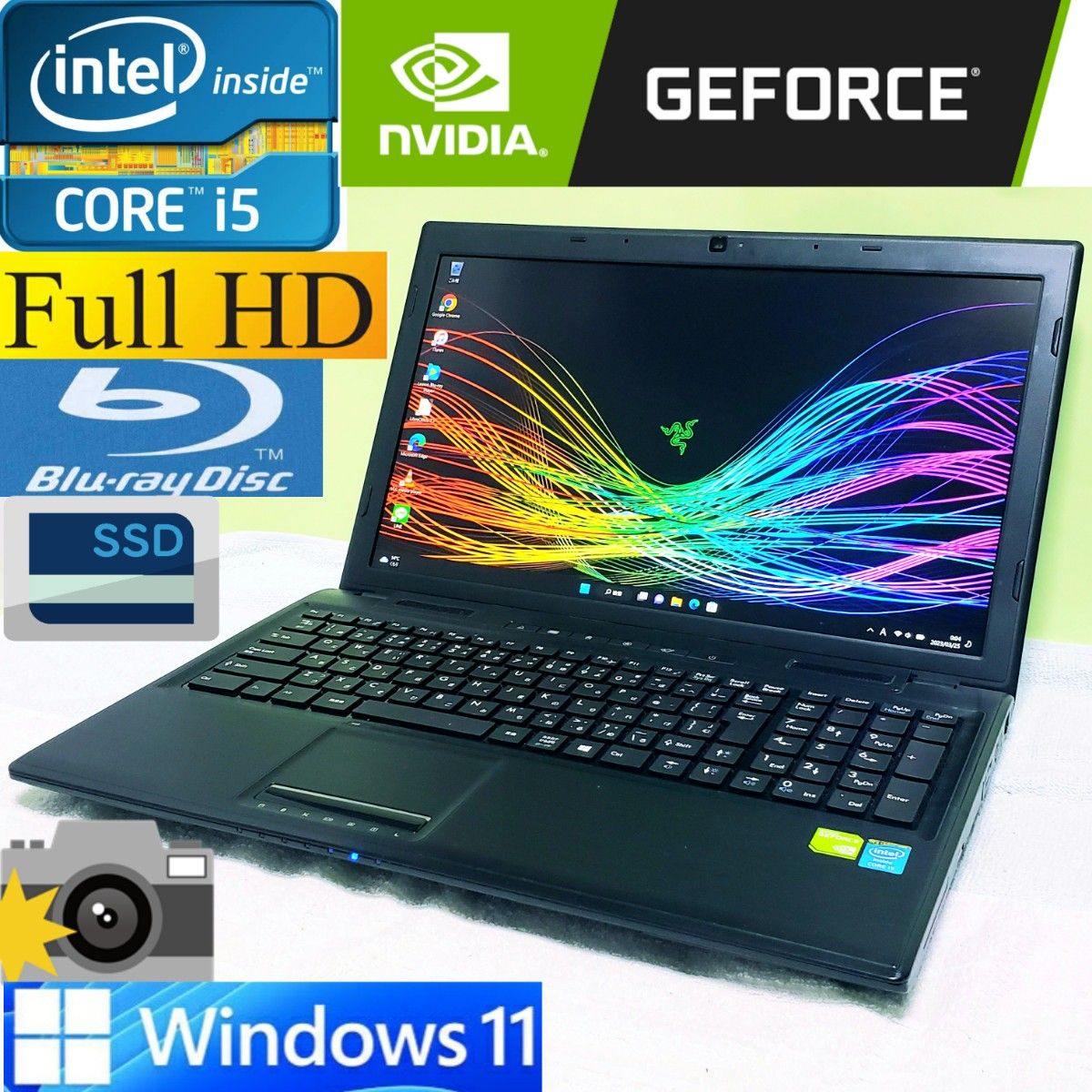 ☆爆速 i7&SSD☆高画質GeForce☆大画面☆大容量メモリ☆ゲーミングPC-