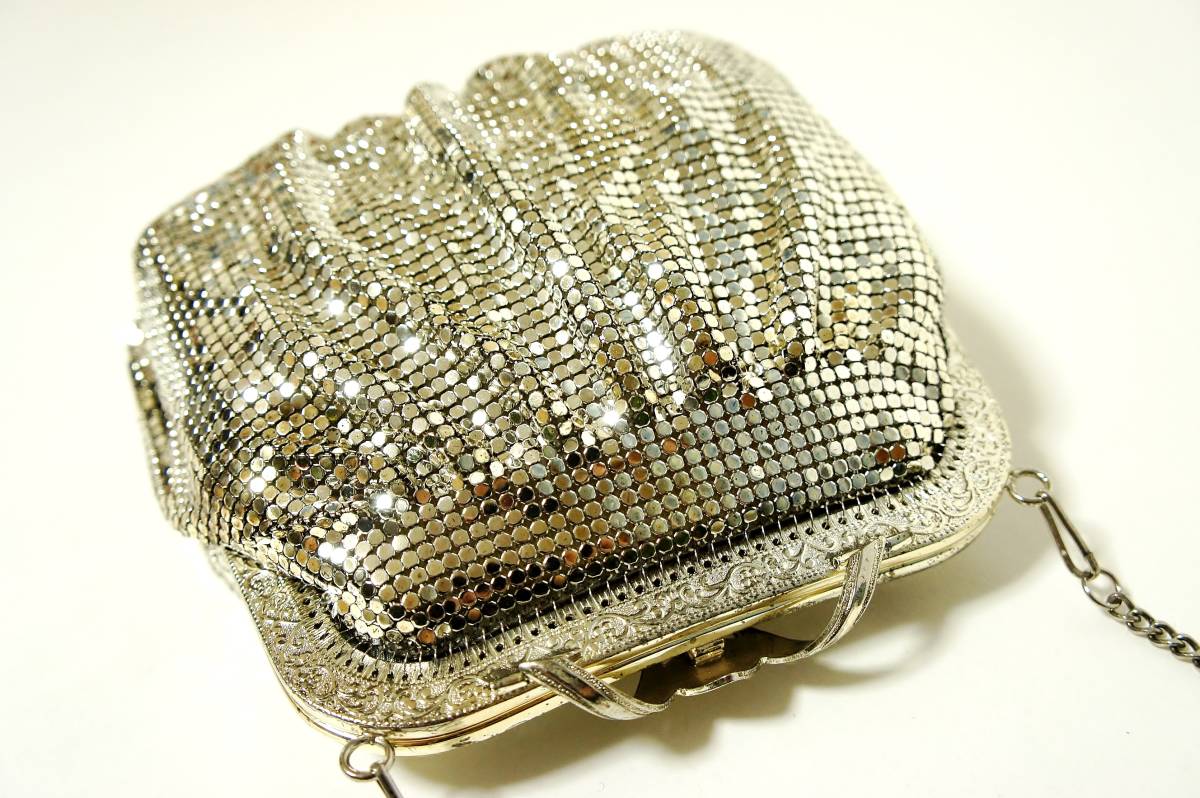 [ carefuly selected ] person eyes ... antique party bag high class metal mesh popular Kirakira . beautiful!! wedding two next . party brilliant . scene 