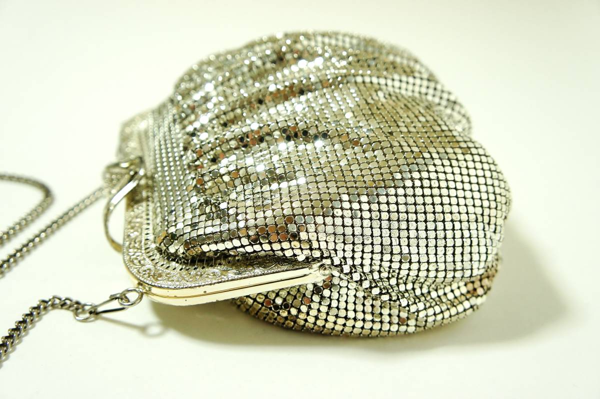 [ carefuly selected ] person eyes ... antique party bag high class metal mesh popular Kirakira . beautiful!! wedding two next . party brilliant . scene 