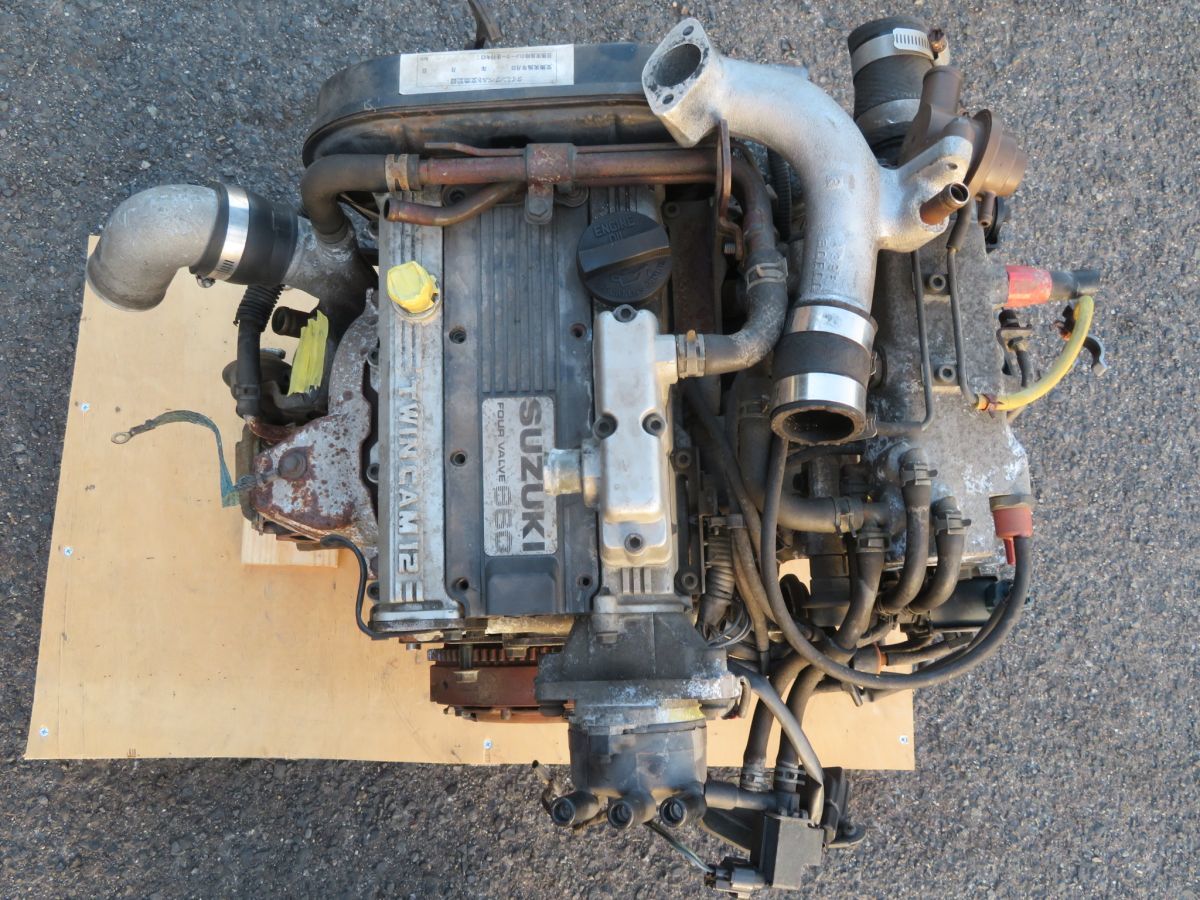 23-4-71 EA11R スズキ カプチーノ 【 F6A ツインカム エンジン 23-4-71 EA11R スズキ カプチーノ 【 F6A ツインカム エンジン