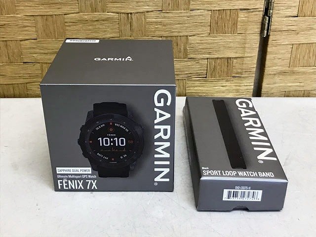 STE69345八 ☆美品☆ GARMIN ガーミン スマートウォッチ fenix 7X