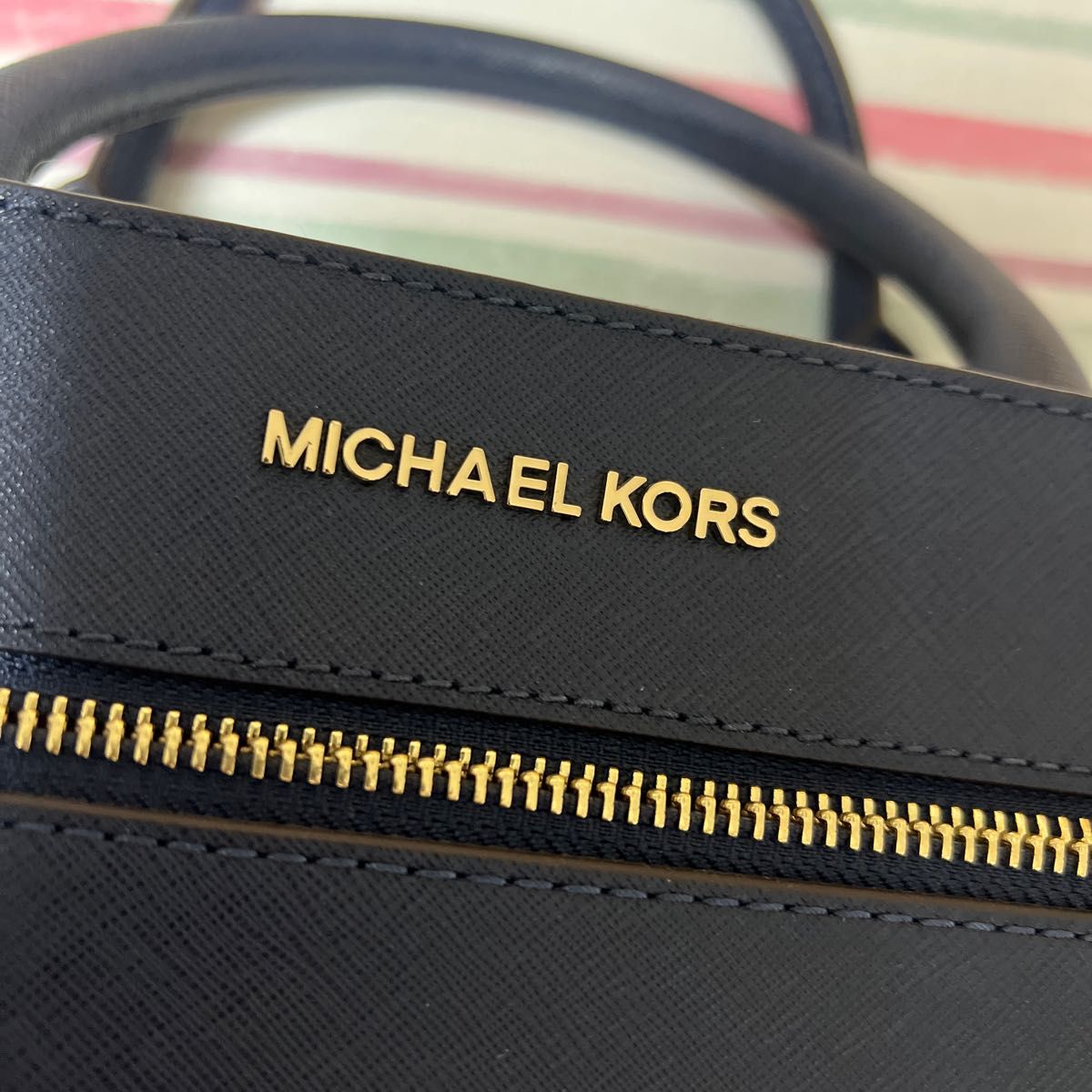 MICHAEL KORS マイケルコース バッグ ショルダー ハンド レディース 紺