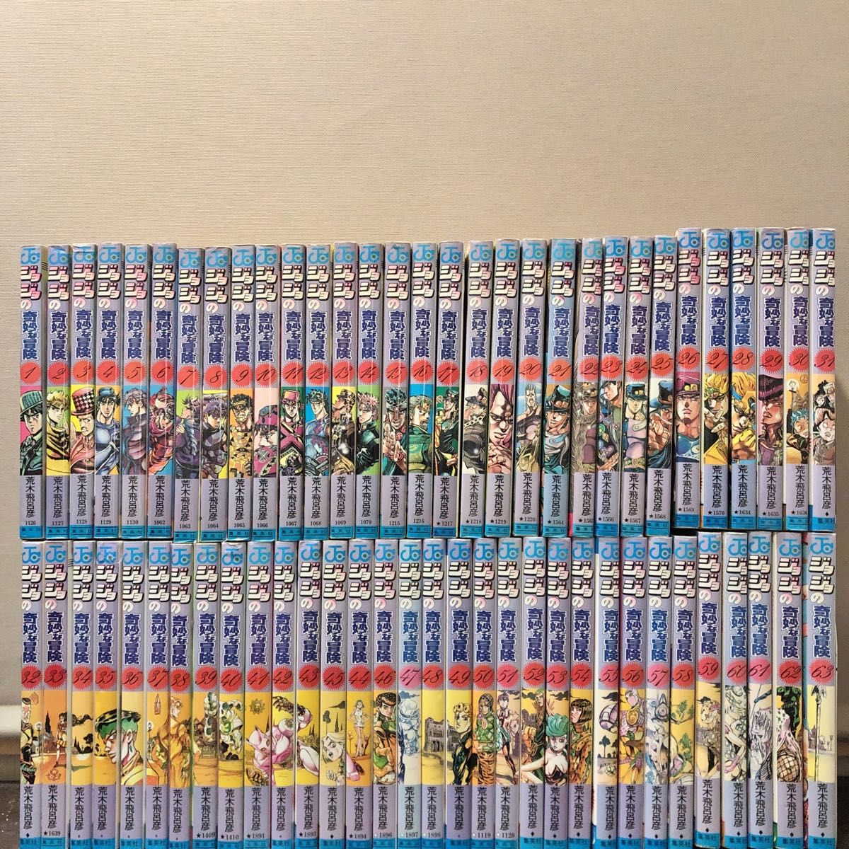 ジョジョの奇妙な冒険シリーズ&関連本 全139巻全巻セット ジョジョの奇妙な冒険シリーズ&関連本 全139巻全巻セット
