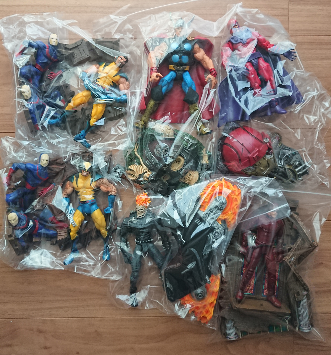 TOYBIZ(トイビズ) マーベルレジェンド シリーズ3 (2002年) 6種セット