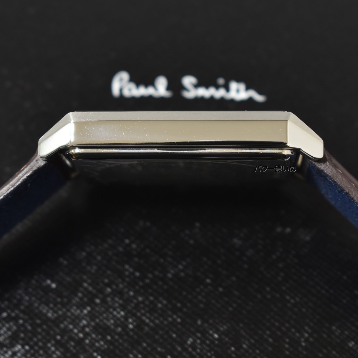 美品】ポールスミス Paul Smith 腕時計 メンズ 革ベルト レザーベルト
