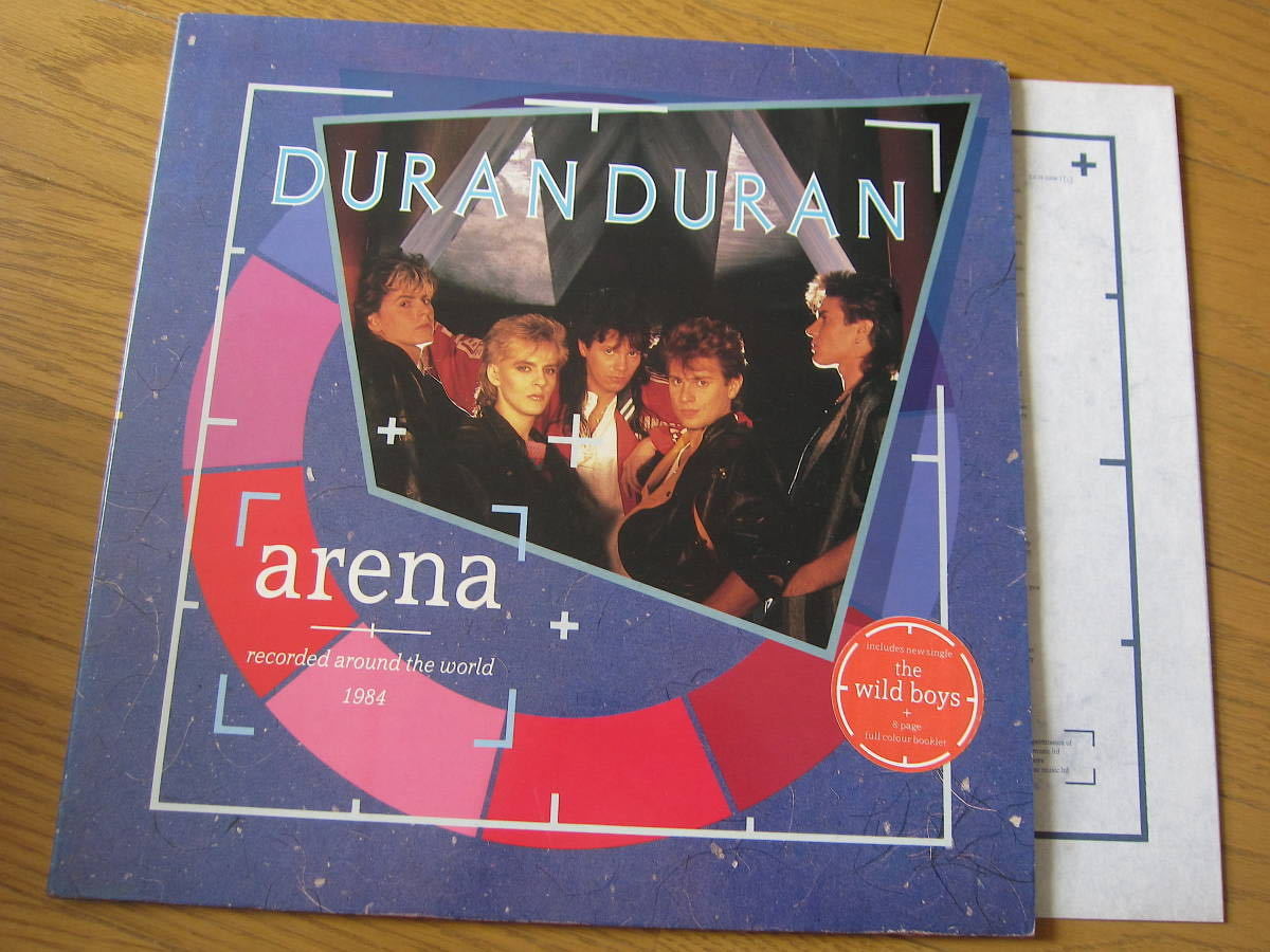デュランデュラン DURAN DURAN ARENA UK盤オリジナル 両面RLカット! マトA1/B3