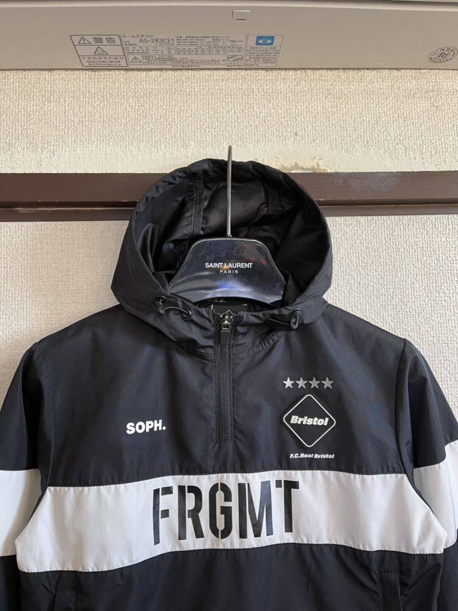 【美品】 FCRB FRAGMENT f.c real bristol エフシーレアルブリストル SOPH フラグメント TRAINING ANORAK アノラック ブルゾン ジャケット_画像6