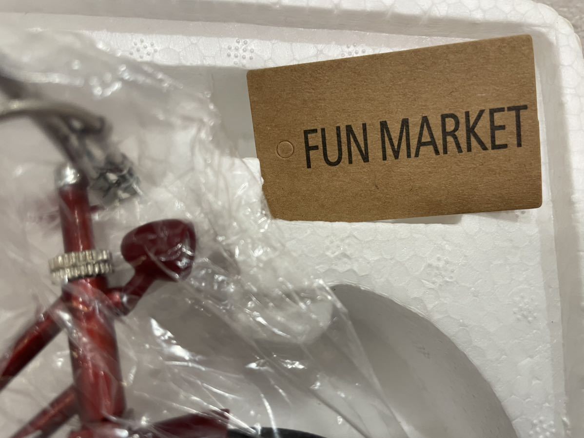 Fun market 自転車 ミニチュア 模型 バイク インテリア 現状品 Fun market 自転車 ミニチュア 模型 バイク インテリア 現状品