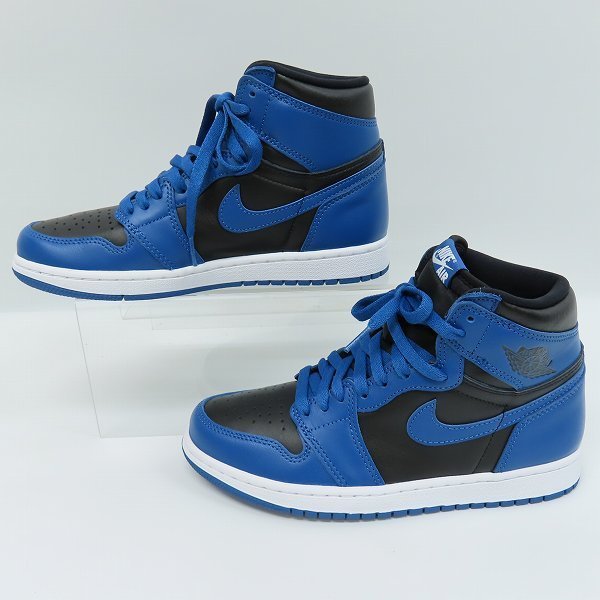 NIKE/ナイキ AIR JORDAN 1 RETRO HIGH OG DARK MARINA BLUE エアジョーダン1 555088-404/25.0 /080_画像4