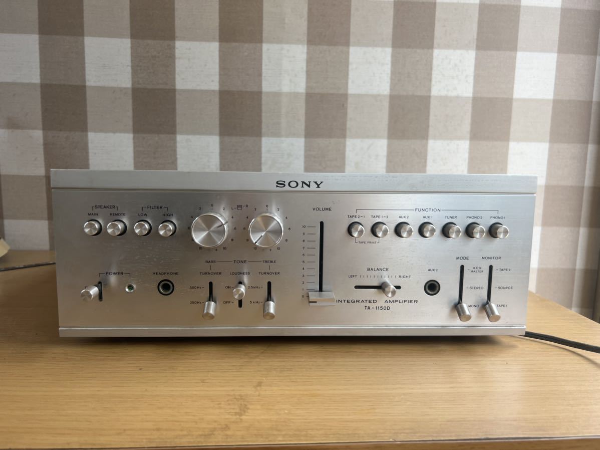 ネットショ ヤフオク! SONY プリメインアンプ TA-1150D - ソニー を