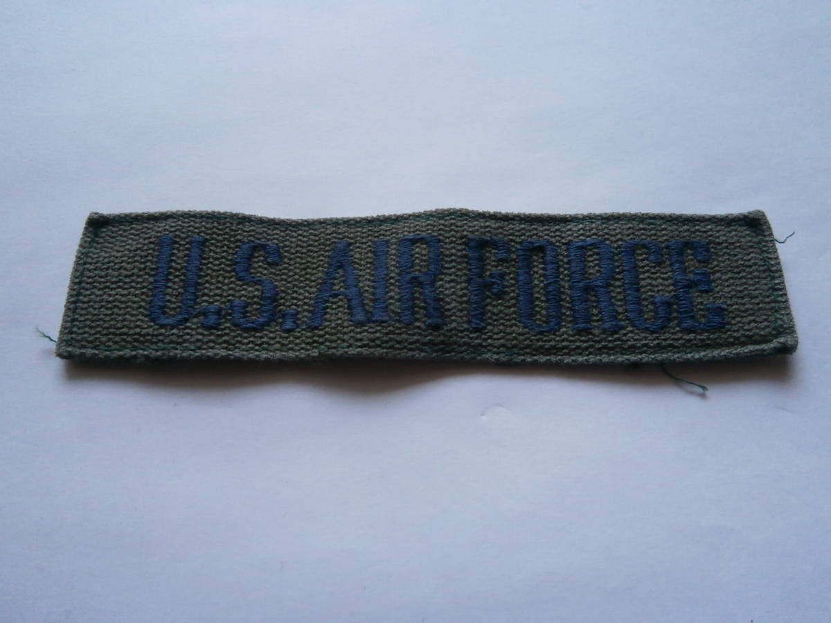 米軍実物ネームテープ　US AIR FORCE usaf 11_画像1